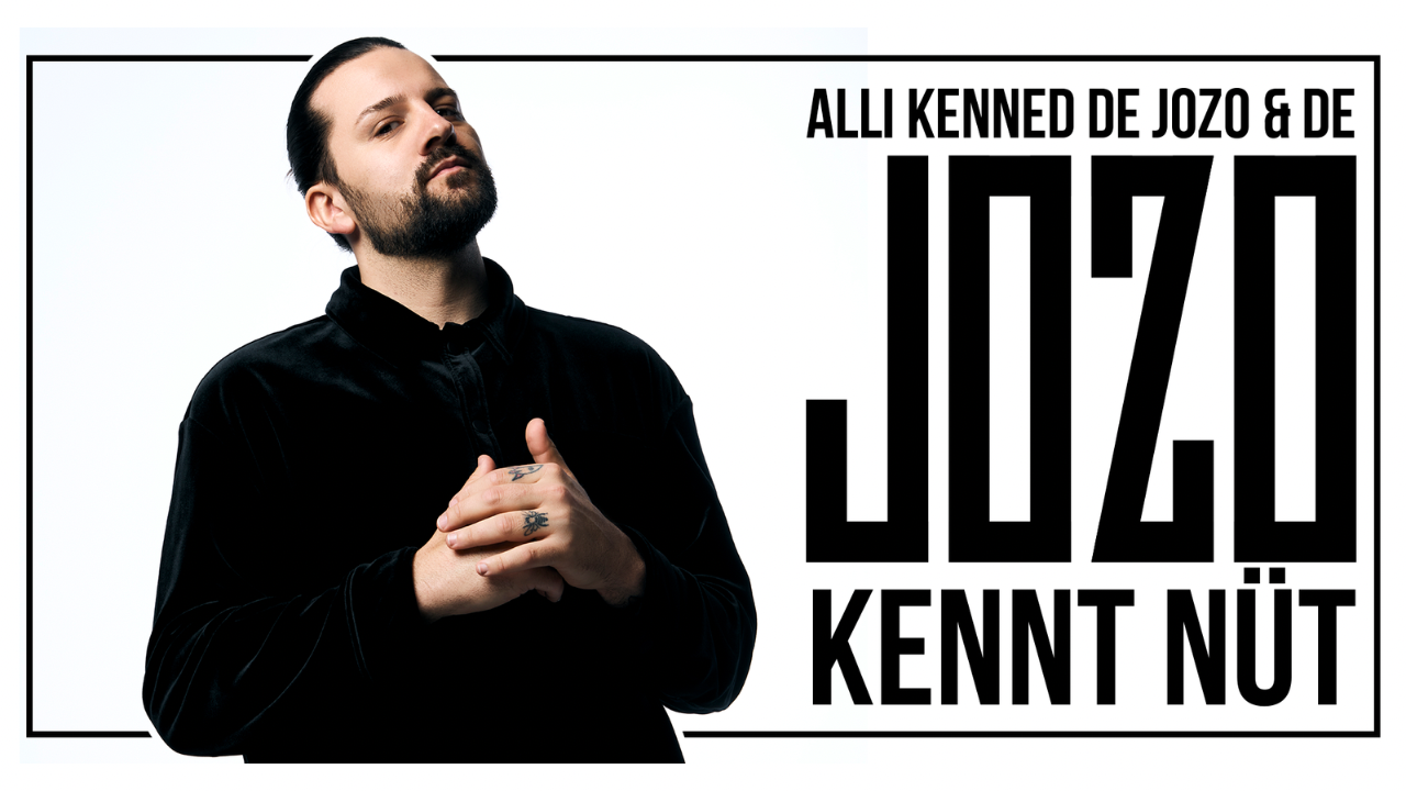 Tourposter: Jozo Brica – Alli kenned de Jozo & de Jozo kennt nüt